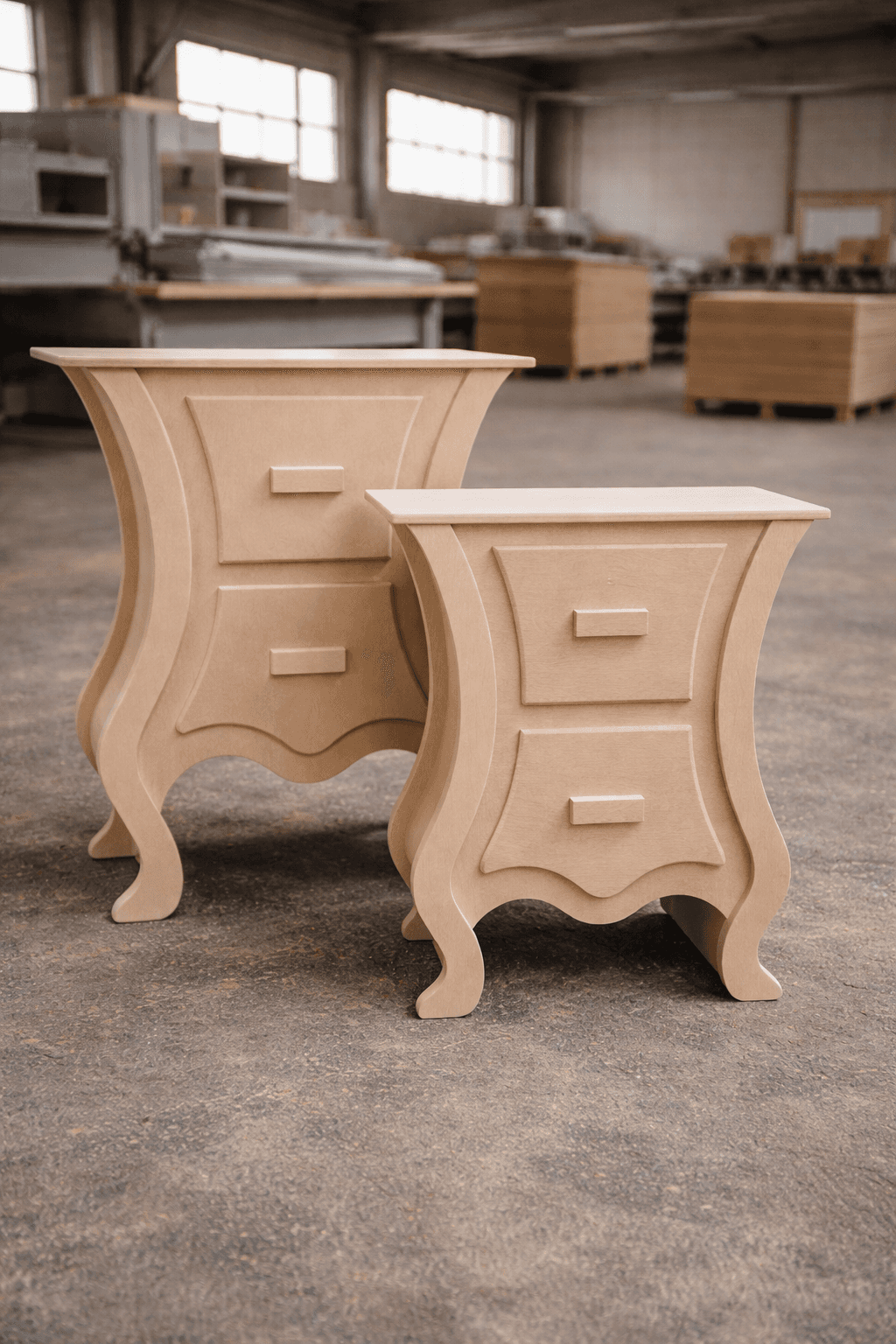 Crescent Cocktail Table